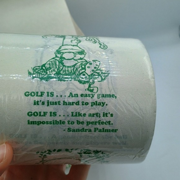 Golf Is .. Funny Golf Toilet Paper Joke Gag Gift - Picture 3 of 4